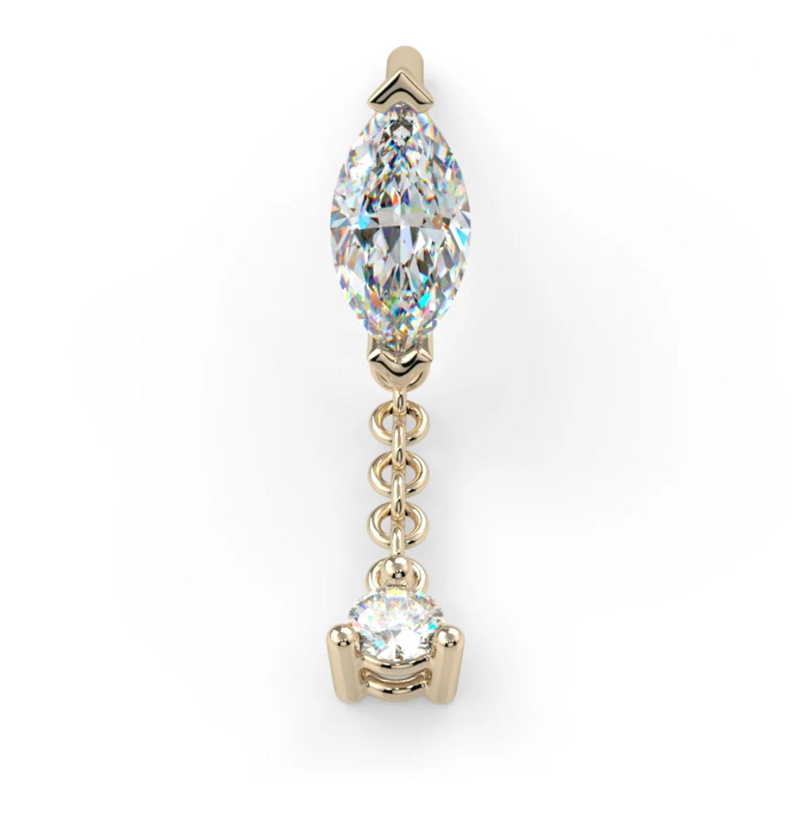 Marquise (Prong Set) Dangle End