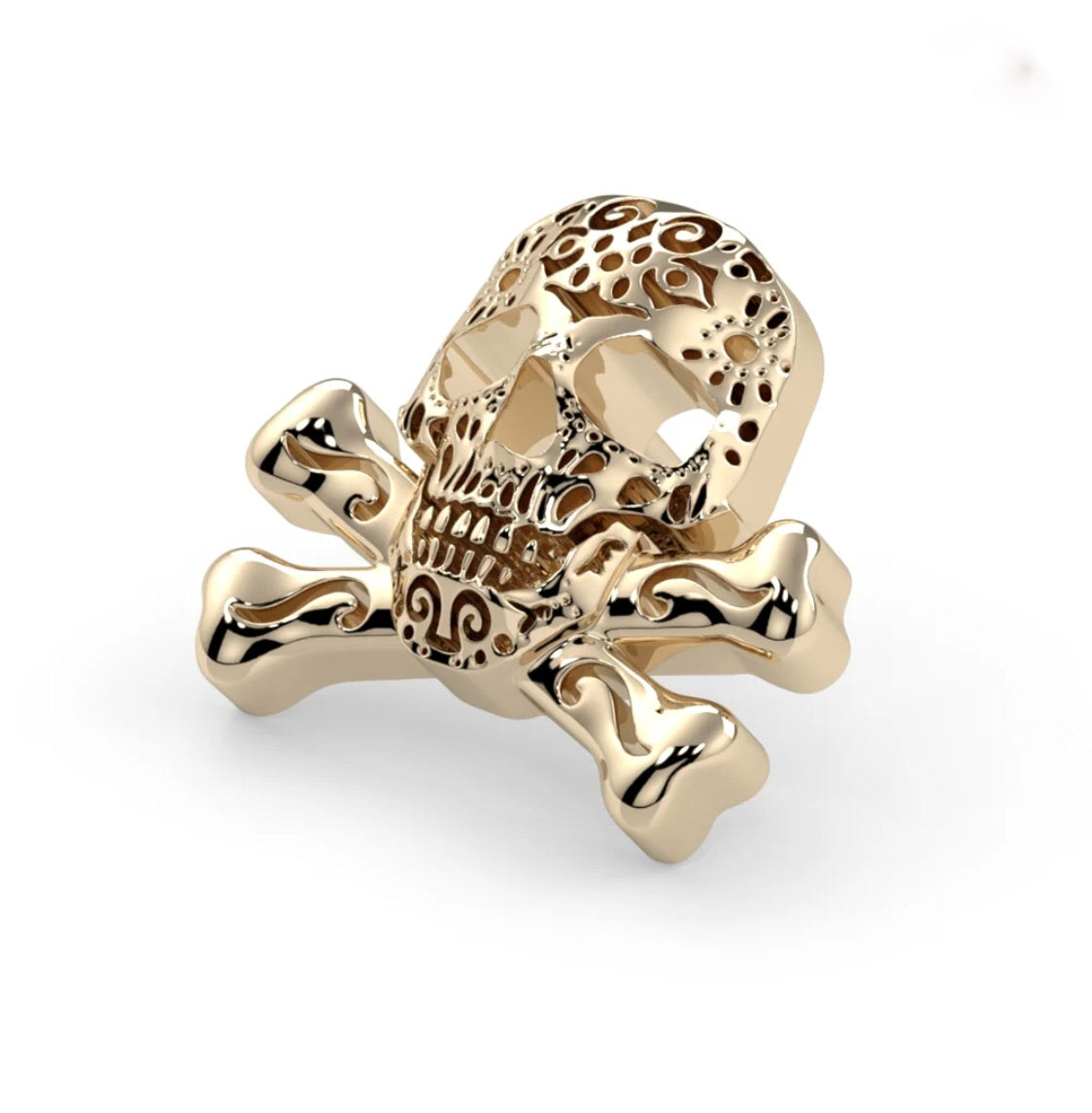 Filigree Skull & Crossbones