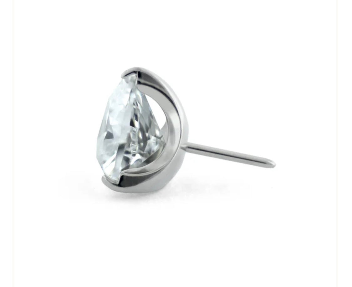 Titanium Trillion Cut Prongs