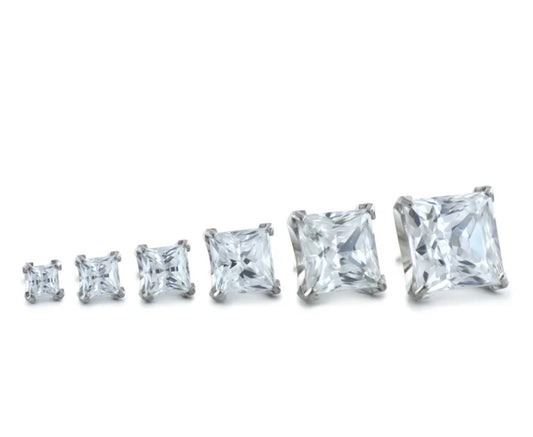 Titanium Princess Cut Prongs